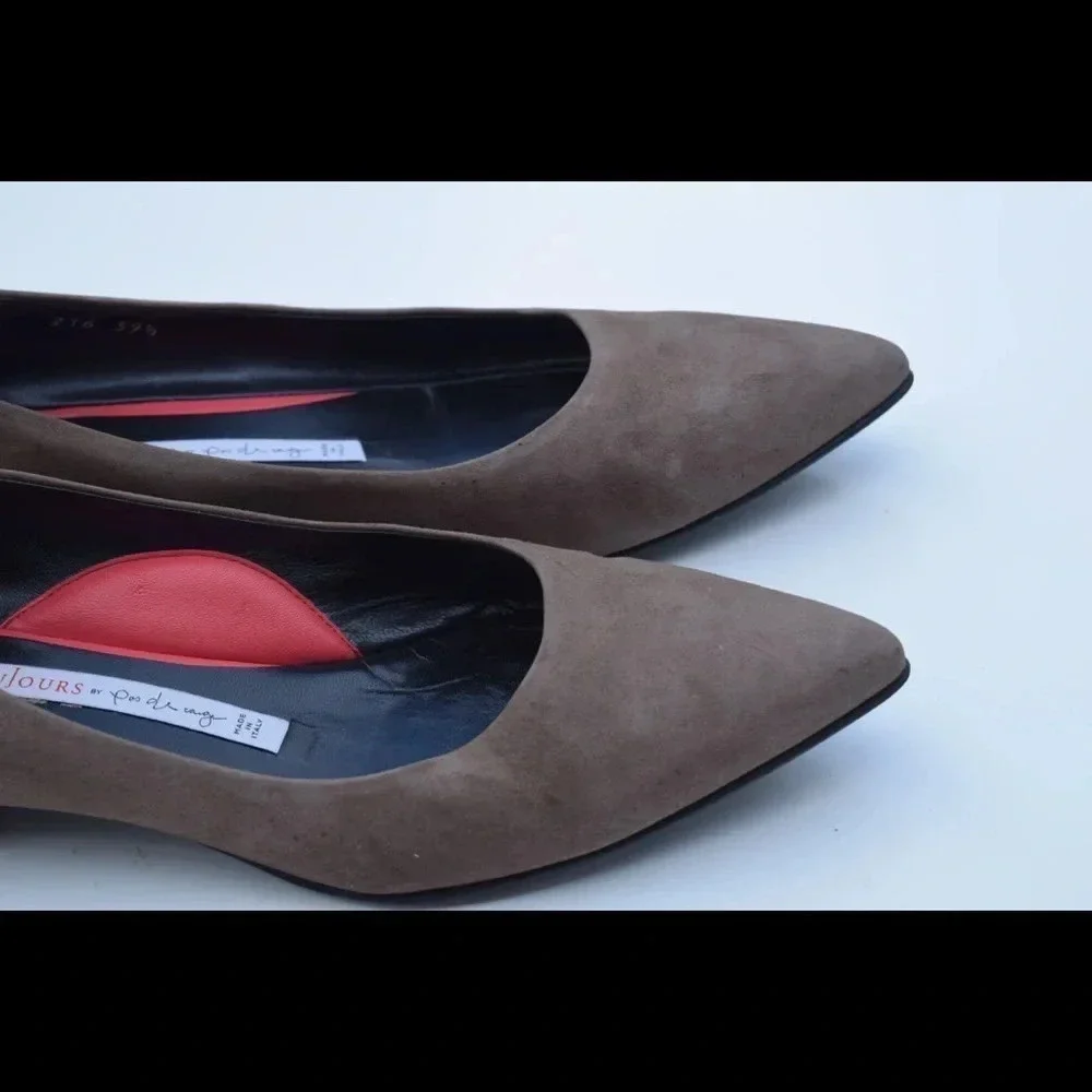 Pas de rouge flats